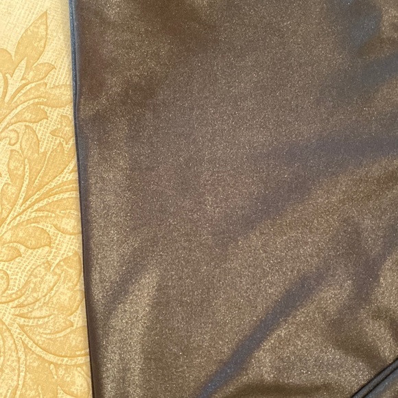 Athleta Elation High Rise Gray Silver Shimmer Leggings M - Picture 9 of 13